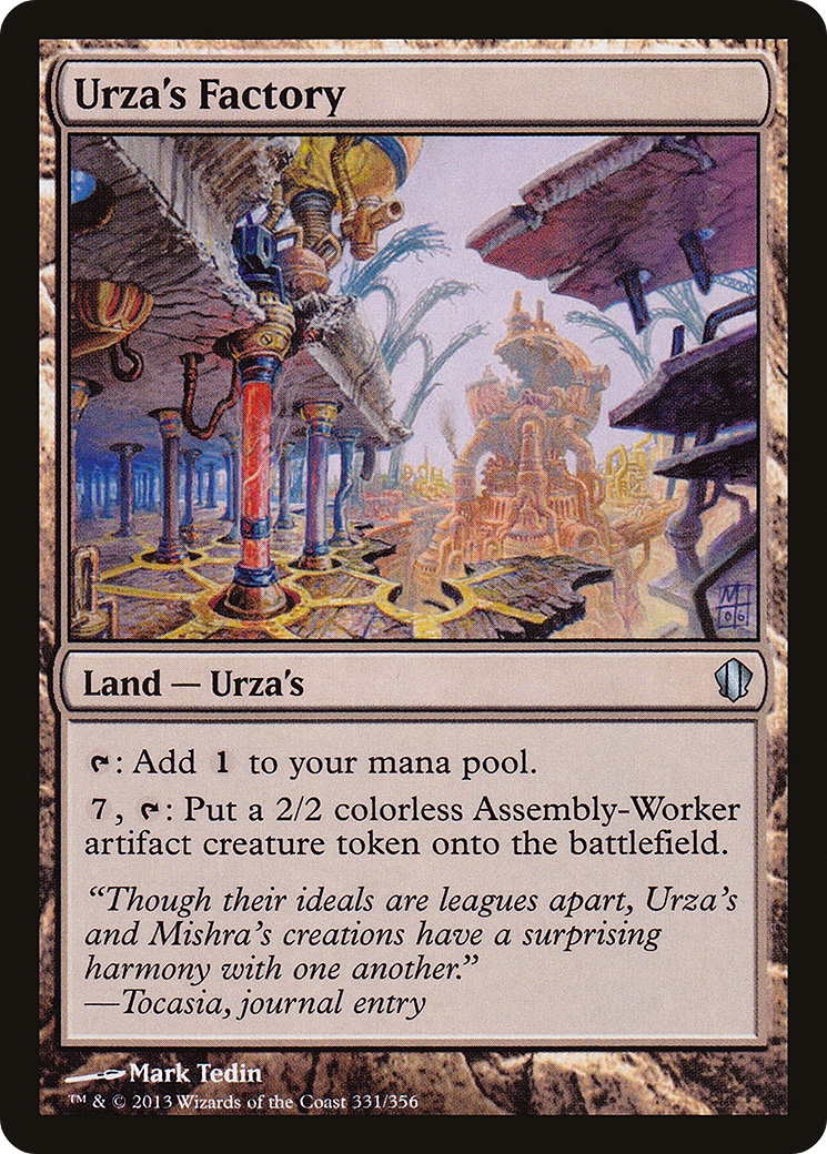 Urza's Factory (C13-331) - Commander 2013 - Premium MTG Single from Wizards of the Coast - Just $0.08! Shop now at Game Crave Tournament Store