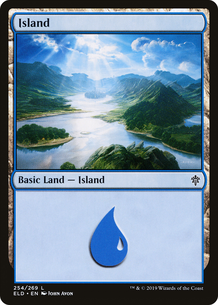 Island (ELD-254) - Throne of Eldraine - Premium MTG Single from Wizards of the Coast - Just $0.25! Shop now at Game Crave Tournament Store