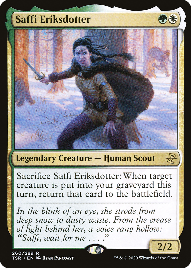 Saffi Eriksdotter (TSR-260) - Time Spiral Remastered - Premium MTG Single from Wizards of the Coast - Just $0.62! Shop now at Game Crave Tournament Store