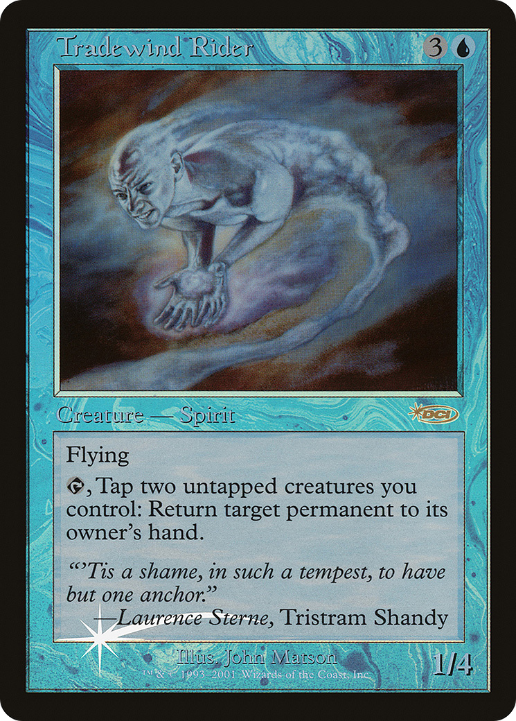Tradewind Rider (G02-002) - Judge Gift Cards 2002 Foil - Premium MTG Single from Wizards of the Coast - Just $4.34! Shop now at Game Crave Tournament Store