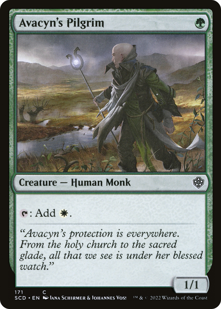 Avacyn's Pilgrim (SCD-171) - Starter Commander Decks - Premium MTG Single from Wizards of the Coast - Just $0.11! Shop now at Game Crave Tournament Store