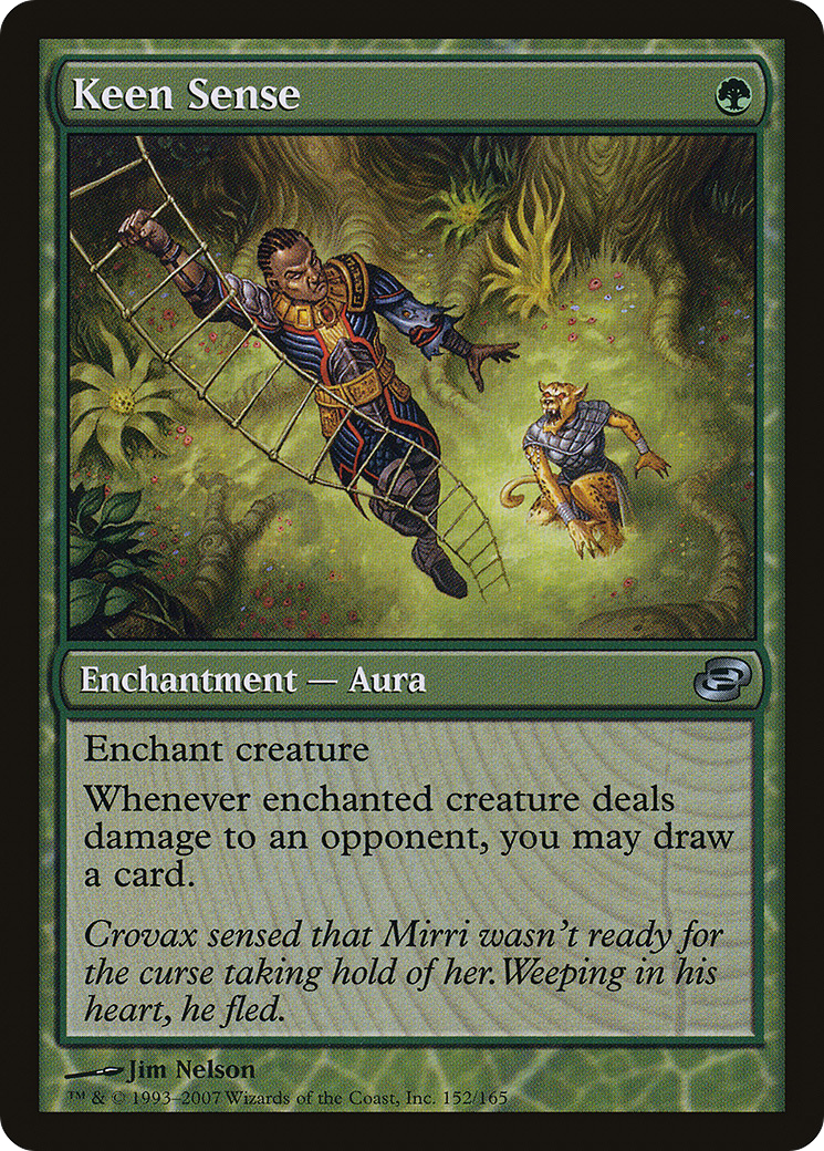 Keen Sense (PLC-152) - Planar Chaos: (colorshifted) Foil - Premium MTG Single from Wizards of the Coast - Just $3.62! Shop now at Game Crave Tournament Store