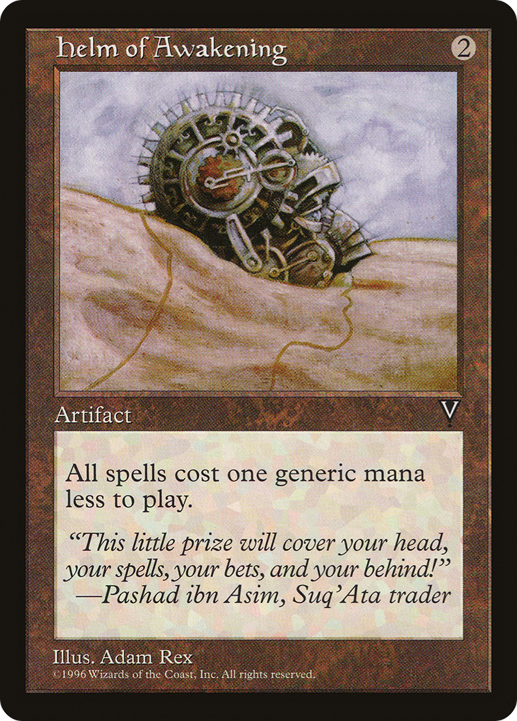 Helm of Awakening (VIS-145) - Visions - Premium MTG Single from Wizards of the Coast - Just $0.31! Shop now at Game Crave Tournament Store
