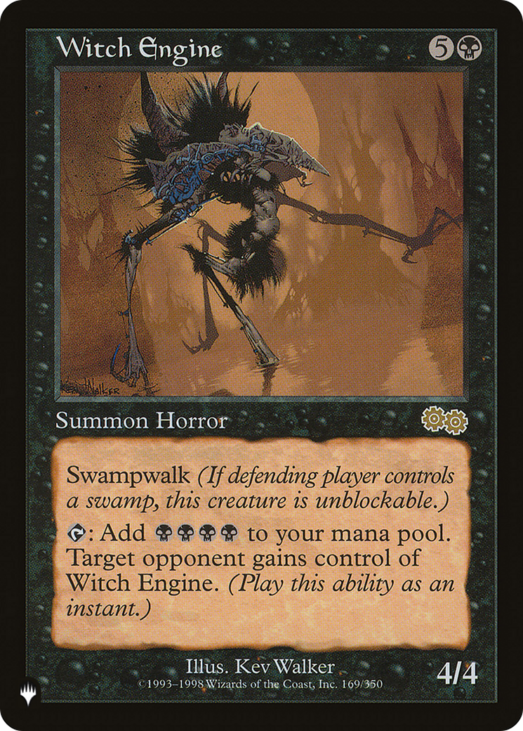 Witch Engine (PLIST-914) - The List - Premium MTG Single from Wizards of the Coast - Just $0.08! Shop now at Game Crave Tournament Store