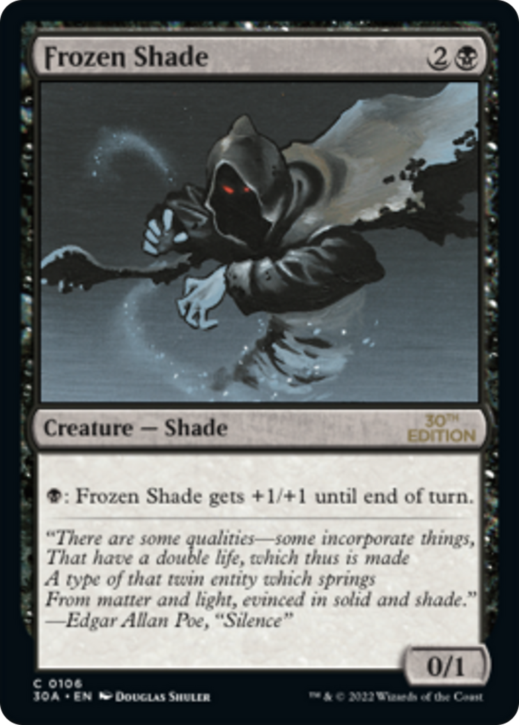 Frozen Shade (30A-106) - 30th Anniversary Edition - Premium MTG Single from Wizards of the Coast - Just $0.11! Shop now at Game Crave Tournament Store