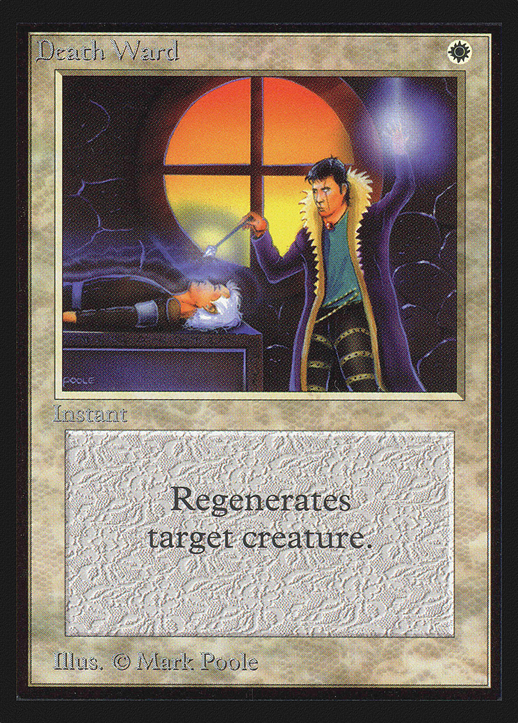 Death Ward (CEI-018) - Intl. Collectors' Edition - Premium MTG Single from Wizards of the Coast - Just $0.67! Shop now at Game Crave Tournament Store