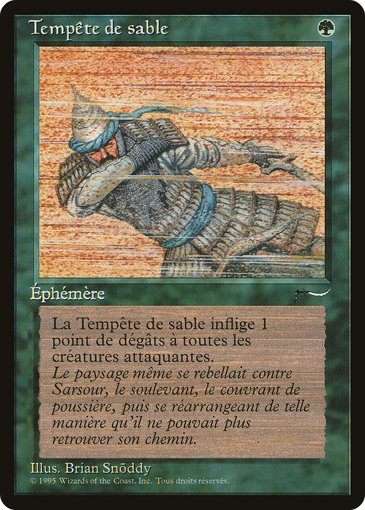 Sandstorm (REN-156) - Renaissance - Premium MTG Single from Wizards of the Coast - Just $0! Shop now at Game Crave Tournament Store
