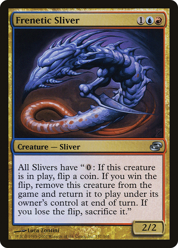 Frenetic Sliver (PLC-157) - Planar Chaos - Premium MTG Single from Wizards of the Coast - Just $0.50! Shop now at Game Crave Tournament Store