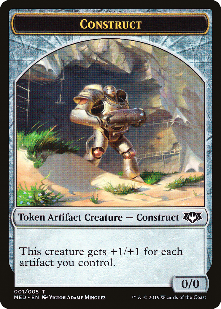 Construct (TMED-0R1) - Mythic Edition Tokens - Premium MTG Single from Wizards of the Coast - Just $1.44! Shop now at Game Crave Tournament Store