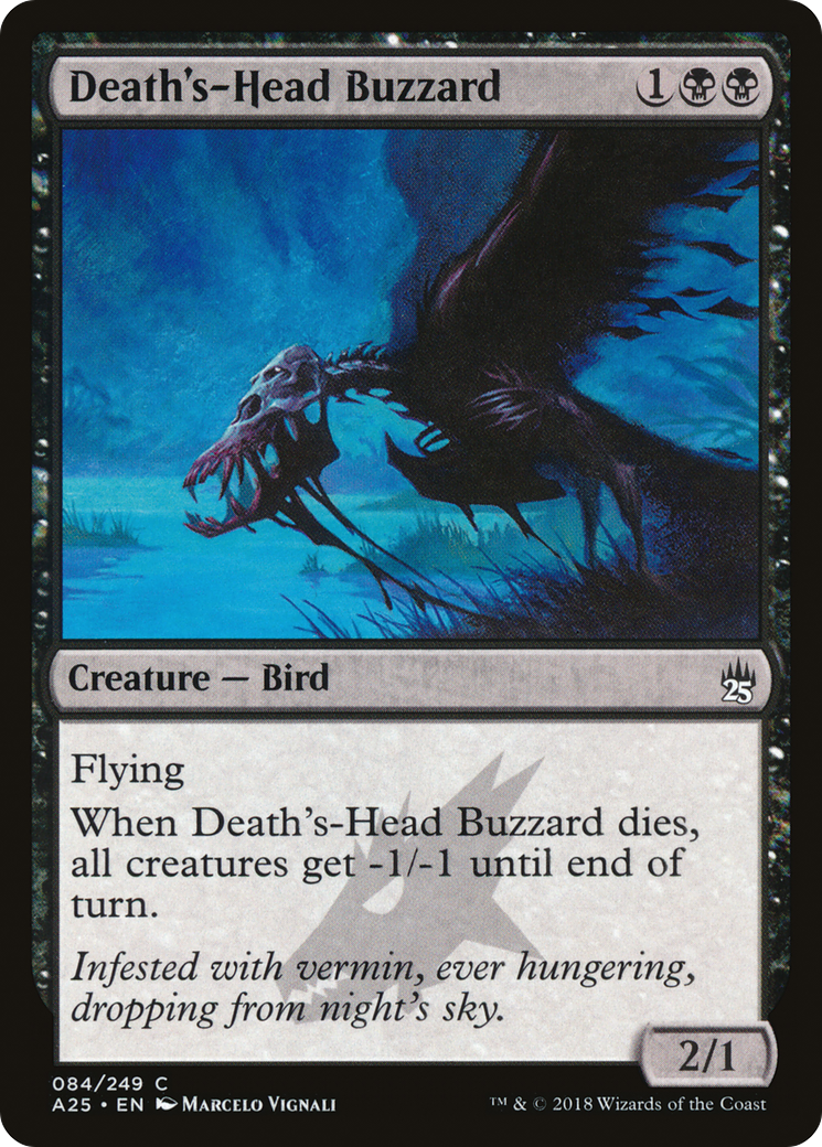 Death's-Head Buzzard (A25-084) - Masters 25 - Premium MTG Single from Wizards of the Coast - Just $0.08! Shop now at Game Crave Tournament Store