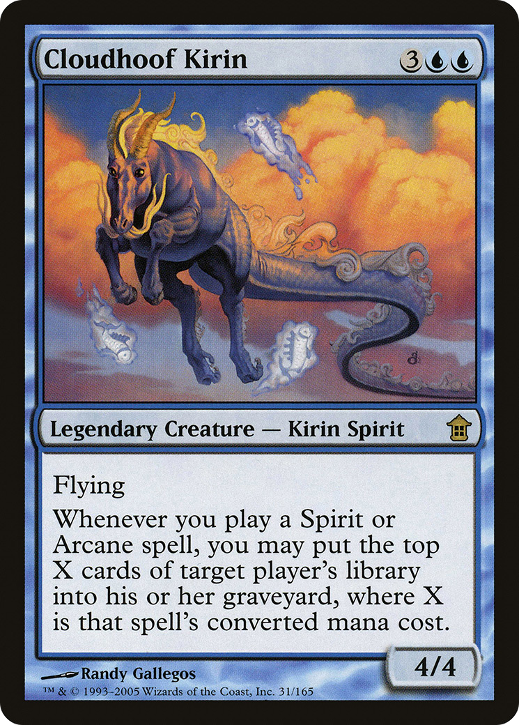 Cloudhoof Kirin (SOK-031) - Saviors of Kamigawa - Premium MTG Single from Wizards of the Coast - Just $0.43! Shop now at Game Crave Tournament Store