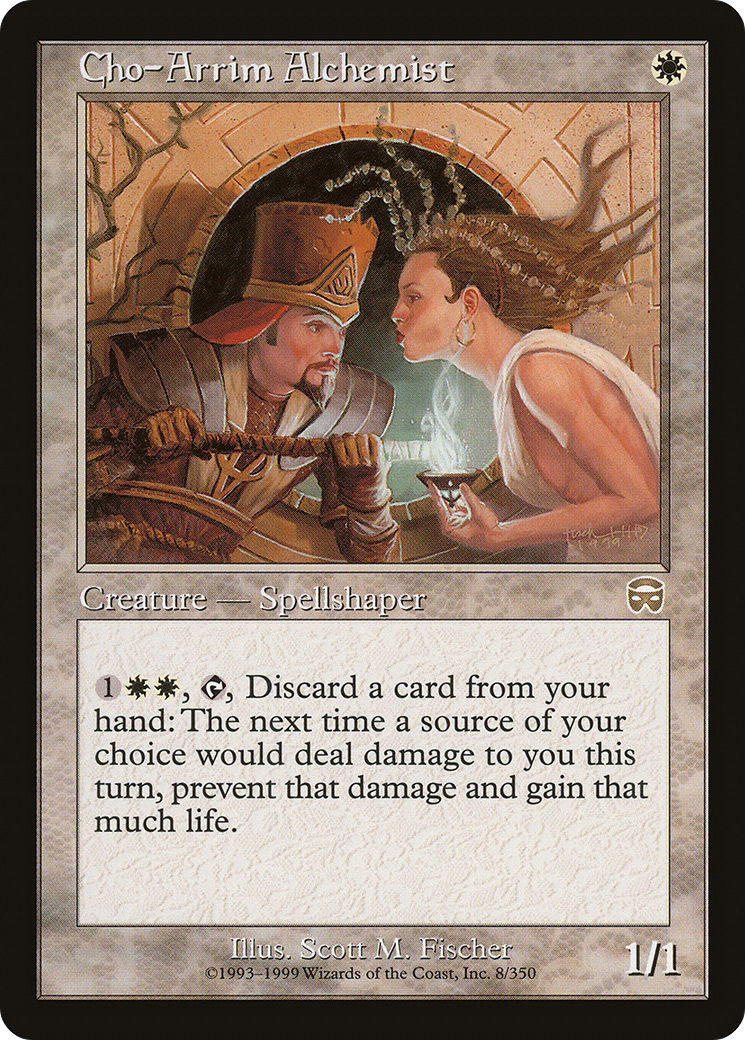 Cho-Arrim Alchemist (MMQ-008) - Mercadian Masques Foil - Premium MTG Single from Wizards of the Coast - Just $2.03! Shop now at Game Crave Tournament Store