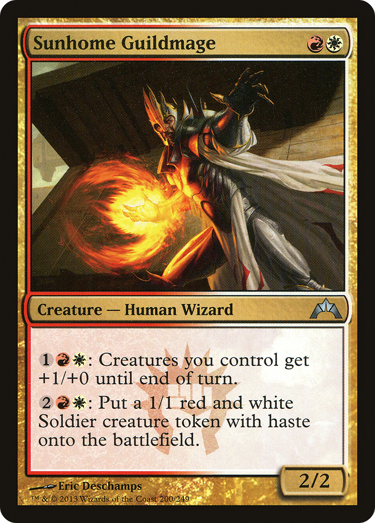 Sunhome Guildmage (GTC-200) - Gatecrash Foil - Premium MTG Single from Wizards of the Coast - Just $0.11! Shop now at Game Crave Tournament Store