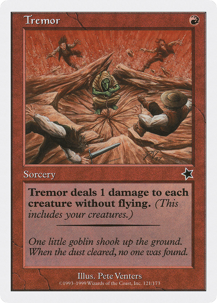 Tremor (S99-121) - Starter 1999 - Premium MTG Single from Wizards of the Coast - Just $0.08! Shop now at Game Crave Tournament Store
