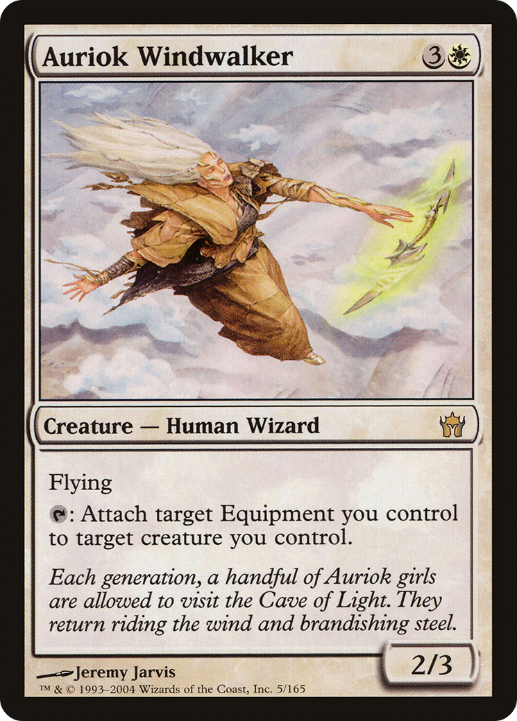 Auriok Windwalker (5DN-005) - Fifth Dawn Foil - Premium MTG Single from Wizards of the Coast - Just $1.01! Shop now at Game Crave Tournament Store