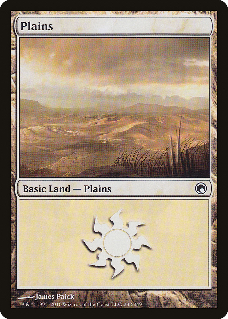 Plains (SOM-232) - Scars of Mirrodin Foil - Premium MTG Single from Wizards of the Coast - Just $0.22! Shop now at Game Crave Tournament Store