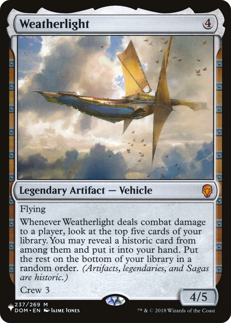 Weatherlight (PLIST-279) - The List - Premium MTG Single from Wizards of the Coast - Just $0.85! Shop now at Game Crave Tournament Store