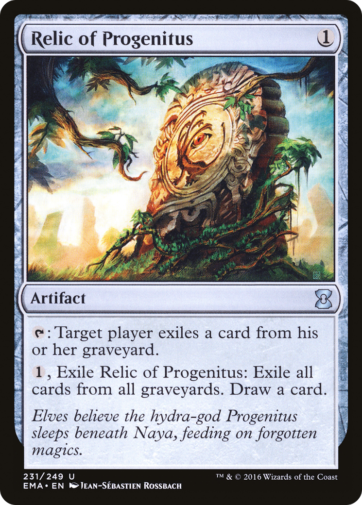 Relic of Progenitus (EMA-231) - Eternal Masters - Premium MTG Single from Wizards of the Coast - Just $4.50! Shop now at Game Crave Tournament Store