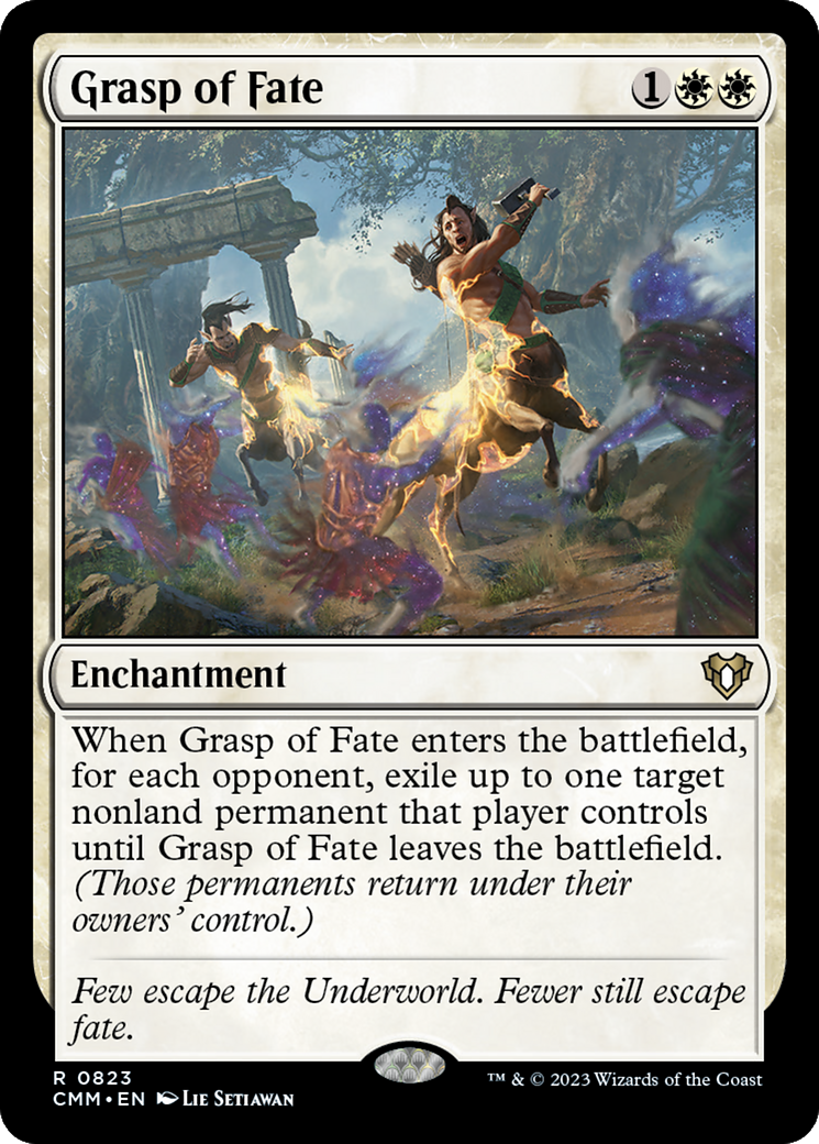 Grasp of Fate (CMM-823) - Commander Masters - Premium MTG Single from Wizards of the Coast - Just $0.08! Shop now at Game Crave Tournament Store