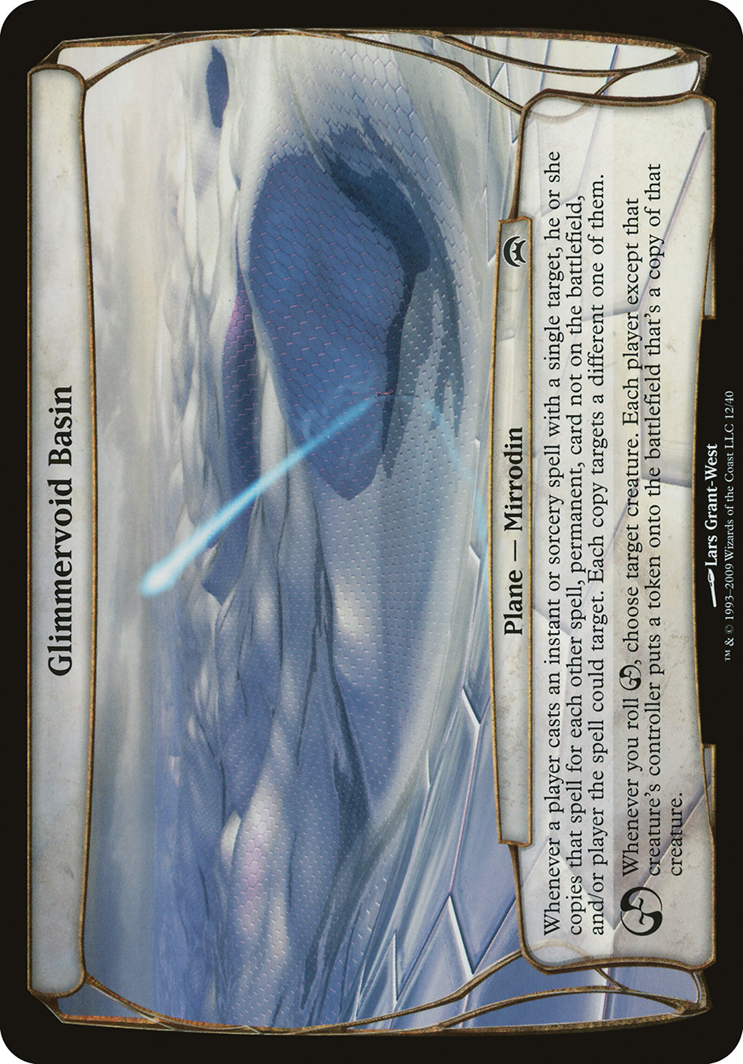 Glimmervoid Basin (OHOP-012) - Planechase Planes - Premium MTG Single from Wizards of the Coast - Just $1.99! Shop now at Game Crave Tournament Store