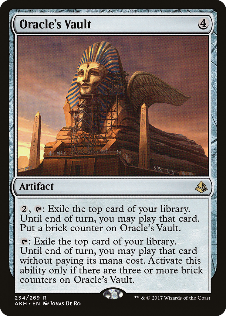 Oracle's Vault (AKH-234) - Amonkhet - Premium MTG Single from Wizards of the Coast - Just $0.08! Shop now at Game Crave Tournament Store