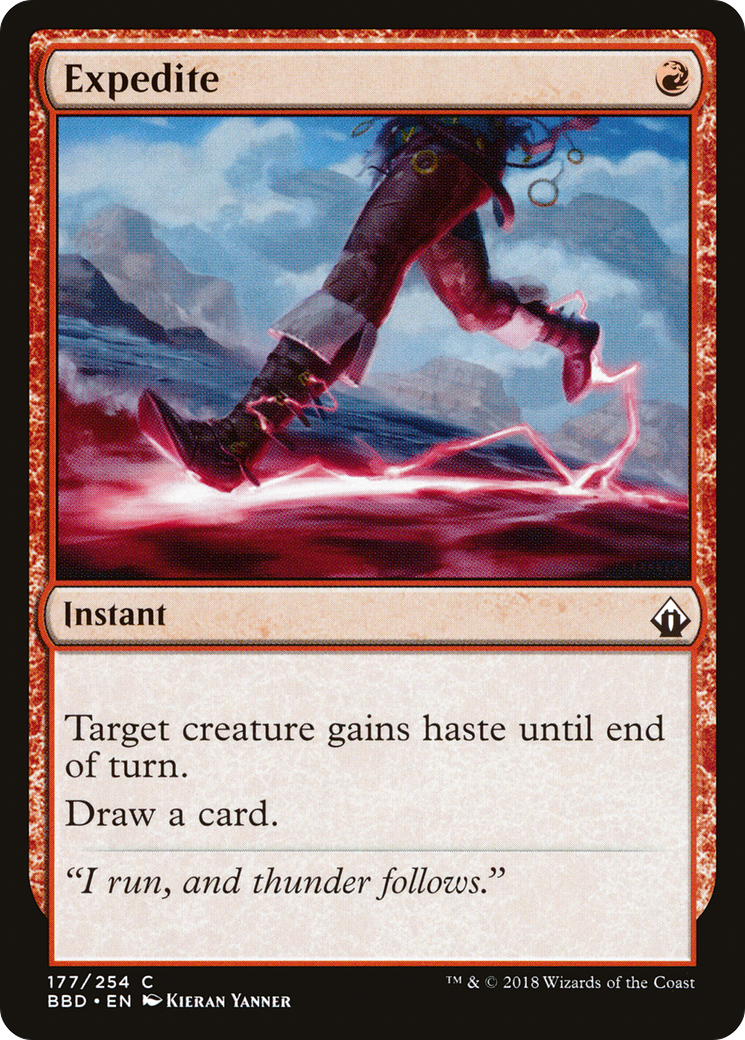 Expedite (BBD-177) - Battlebond - Premium MTG Single from Wizards of the Coast - Just $0.25! Shop now at Game Crave Tournament Store