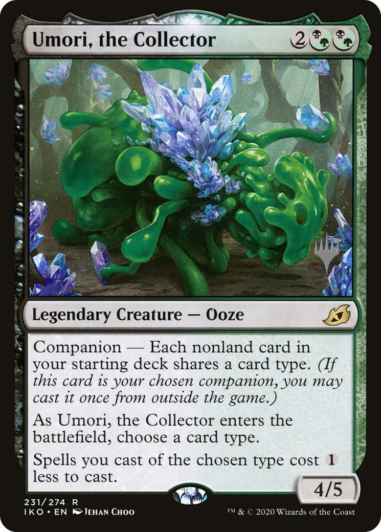 Umori, the Collector (PIKO-231P) - Ikoria: Lair of Behemoths Promos: (companion) Foil - Premium MTG Single from Wizards of the Coast - Just $0.50! Shop now at Game Crave Tournament Store