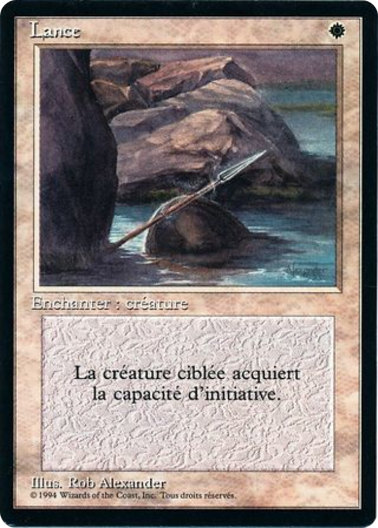 Lance (FBB-027) - Foreign Black Border - Premium MTG Single from Wizards of the Coast - Just $0! Shop now at Game Crave Tournament Store