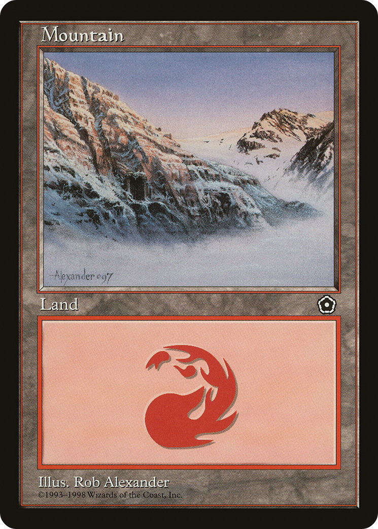 Mountain (P02-161) - Portal Second Age - Premium MTG Single from Wizards of the Coast - Just $0.77! Shop now at Game Crave Tournament Store