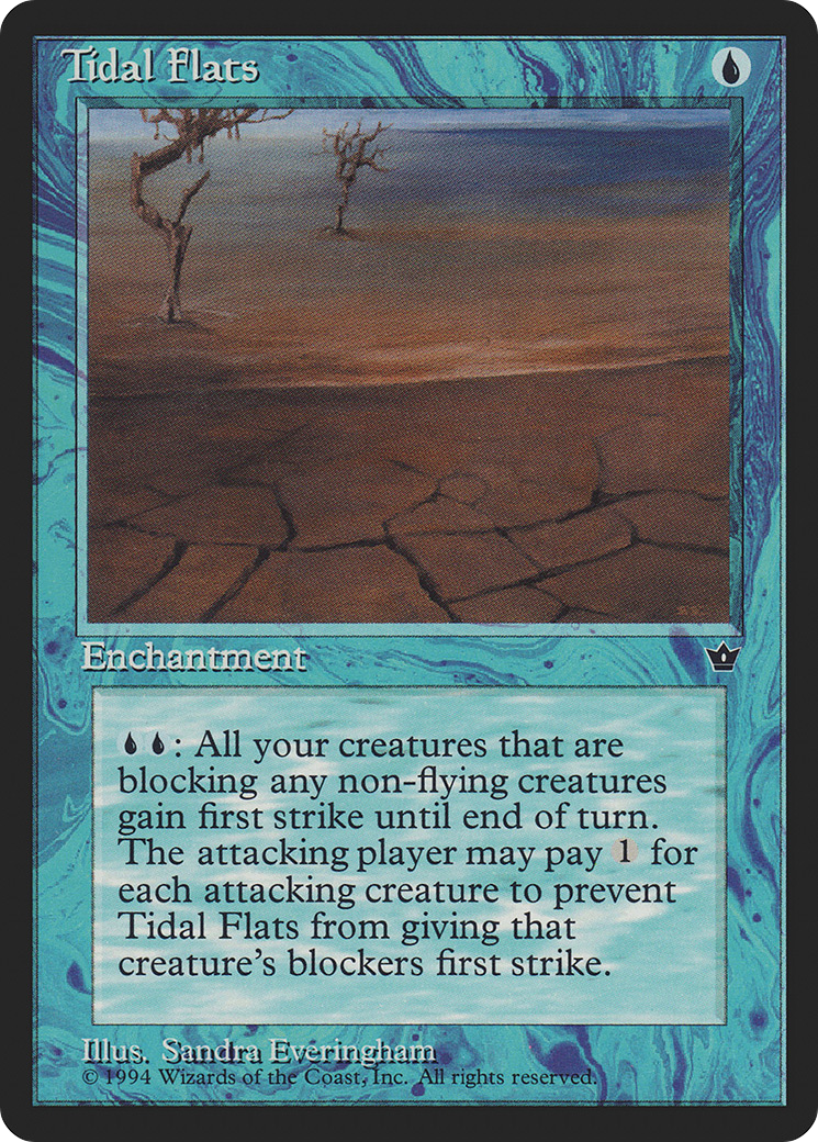 Tidal Flats (FEM-27C) - Fallen Empires - Premium MTG Single from Wizards of the Coast - Just $0.25! Shop now at Game Crave Tournament Store
