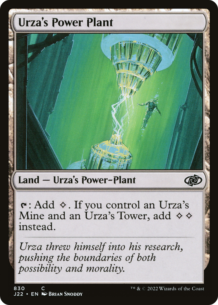 Urza's Power Plant (J22-830) - Jumpstart 2022 - Premium MTG Single from Wizards of the Coast - Just $0.12! Shop now at Game Crave Tournament Store