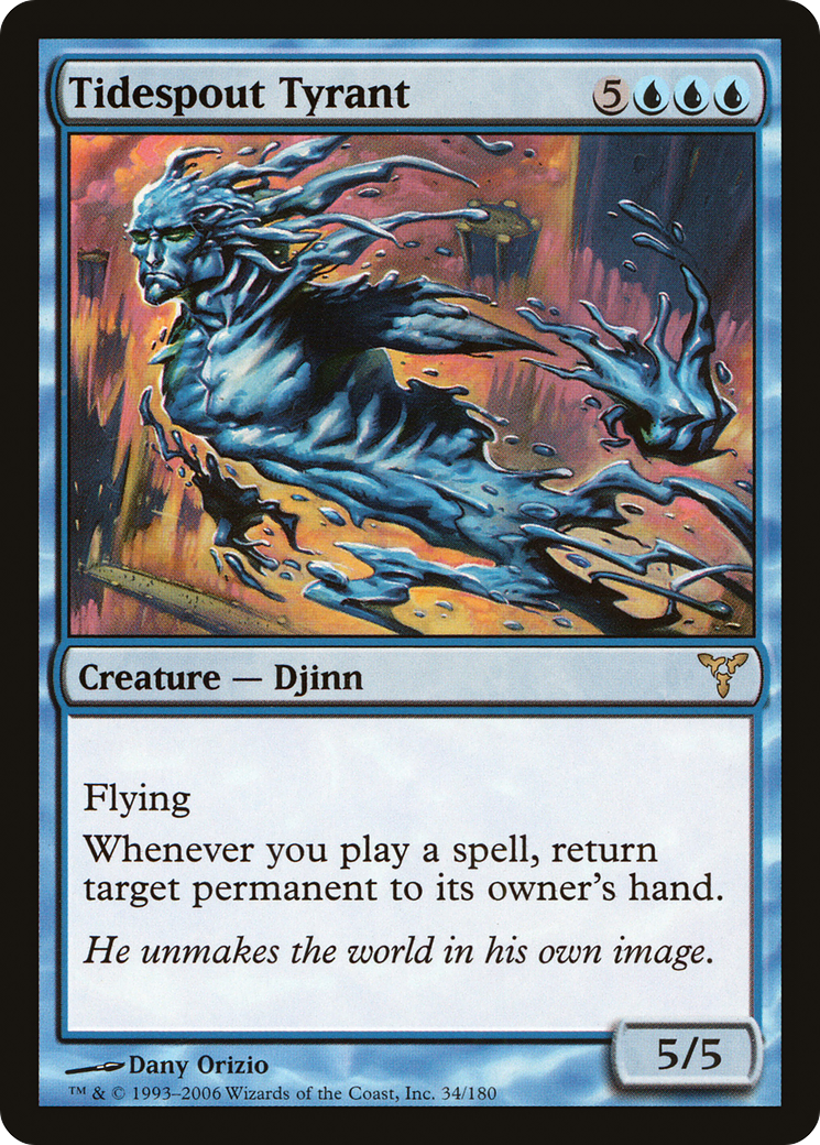 Tidespout Tyrant (DIS-034) - Dissension - Premium MTG Single from Wizards of the Coast - Just $0.56! Shop now at Game Crave Tournament Store