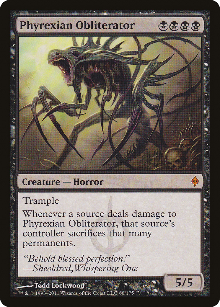 Phyrexian Obliterator (NPH-068) - New Phyrexia - Premium MTG Single from Wizards of the Coast - Just $7.58! Shop now at Game Crave Tournament Store
