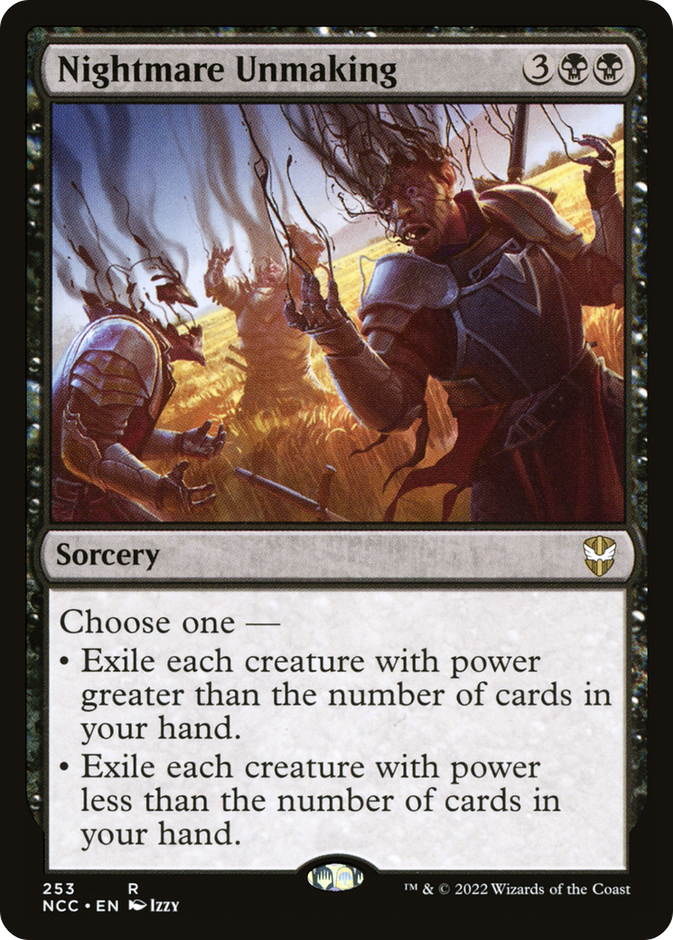 Nightmare Unmaking (NCC-253) - New Capenna Commander - Premium MTG Single from Wizards of the Coast - Just $0.08! Shop now at Game Crave Tournament Store