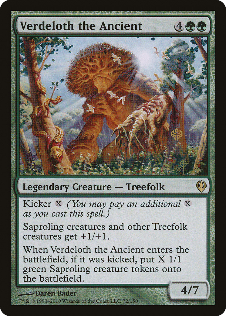 Verdeloth the Ancient (ARC-072) - Archenemy - Premium MTG Single from Wizards of the Coast - Just $0.15! Shop now at Game Crave Tournament Store
