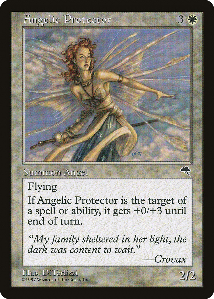 Angelic Protector (TMP-002) - Tempest - Premium MTG Single from Wizards of the Coast - Just $0.25! Shop now at Game Crave Tournament Store