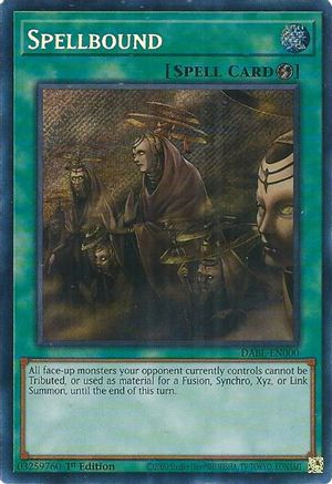 Spellbound (DABL-EN000) - Darkwing Blast 1st Edition - Premium Yugioh Single from Konami - Just $1.77! Shop now at Game Crave Tournament Store