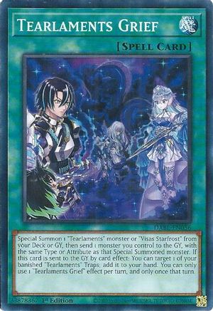 Tearlaments Grief (DABL-EN056) - Darkwing Blast 1st Edition - Premium Yugioh Single from Konami - Just $0.08! Shop now at Game Crave Tournament Store