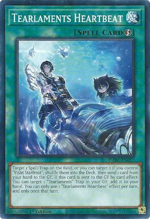 Tearlaments Heartbeat (DABL-EN057) - Darkwing Blast 1st Edition - Premium Yugioh Single from Konami - Just $0.25! Shop now at Game Crave Tournament Store