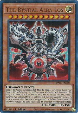 The Bystial Alba Los (DABL-EN010) - Darkwing Blast 1st Edition - Premium Yugioh Single from Konami - Just $0.26! Shop now at Game Crave Tournament Store