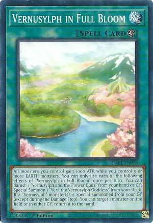 Game Crave Tournament Store - Vernusylph in Full Bloom (DABL-EN066)