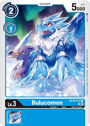 Bulucomon (BT10-017) - Xros Encounter - Premium Digimon Single from Bandai - Just $0.25! Shop now at Game Crave Tournament Store