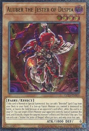 Aluber the Jester of Despia (OP20-EN003) - OTS Tournament Pack 20 Unlimited - Premium Yugioh Single from Konami - Just $4.37! Shop now at Game Crave Tournament Store