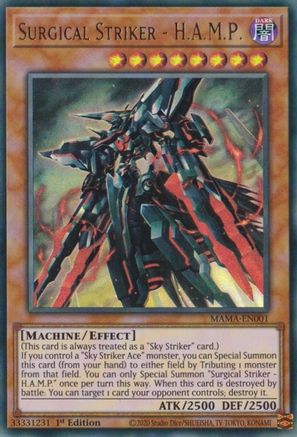 Surgical Striker - H.A.M.P. (MAMA-EN001) - Magnificent Mavens 1st Edition - Premium Yugioh Single from Konami - Just $0.25! Shop now at Game Crave Tournament Store