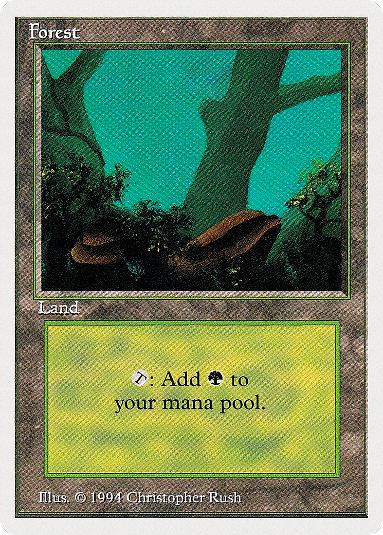 Forest (SUM-304) - Summer Magic / Edgar - Premium MTG Single from Wizards of the Coast - Just $0.25! Shop now at Game Crave Tournament Store