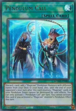 Pendulum Call (MAMA-EN085) - Magnificent Mavens 1st Edition - Premium Yugioh Single from Konami - Just $0.25! Shop now at Game Crave Tournament Store