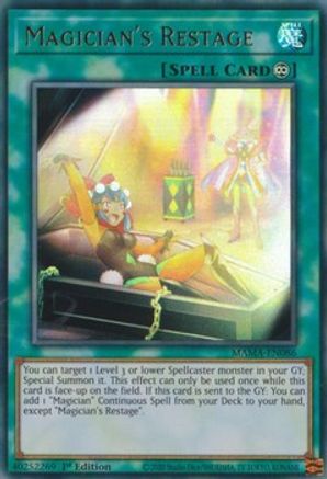 Magician's Restage (MAMA-EN086) - Magnificent Mavens 1st Edition - Premium Yugioh Single from Konami - Just $0.25! Shop now at Game Crave Tournament Store