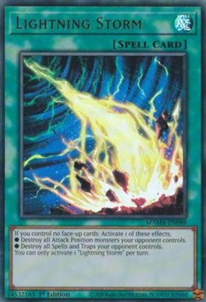 Lightning Storm (MAMA-EN089) - Magnificent Mavens 1st Edition - Premium Yugioh Single from Konami - Just $3.41! Shop now at Game Crave Tournament Store