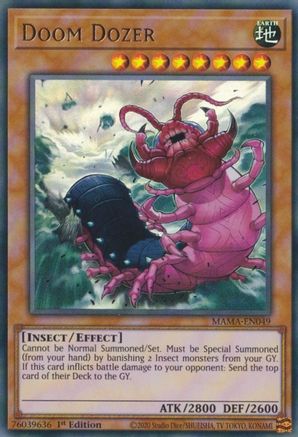 Doom Dozer (MAMA-EN049) - Magnificent Mavens 1st Edition - Premium Yugioh Single from Konami - Just $0.25! Shop now at Game Crave Tournament Store