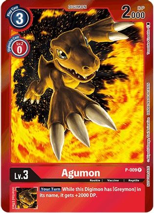 Game Crave Tournament Store - Agumon (Gift Box 2022) (P-009)